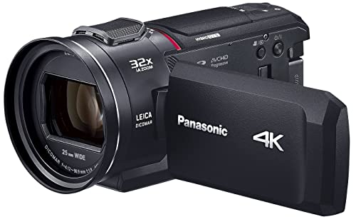 パナソニック(Panasonic) 4K デジタルビデオカメラ 内蔵メモリー64GB 5軸ハイブリッ ...