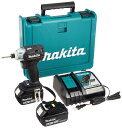 マキタ ソフトインパクトドライバTS141(18V)黒 トルク40Nm 6Ahバッテリ2本・充電器付 TS141DRGXB 送料無料