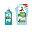 フロッシュ食器用洗剤 重曹プラス本体300ml+つめかえ用800mlセット 送料無料