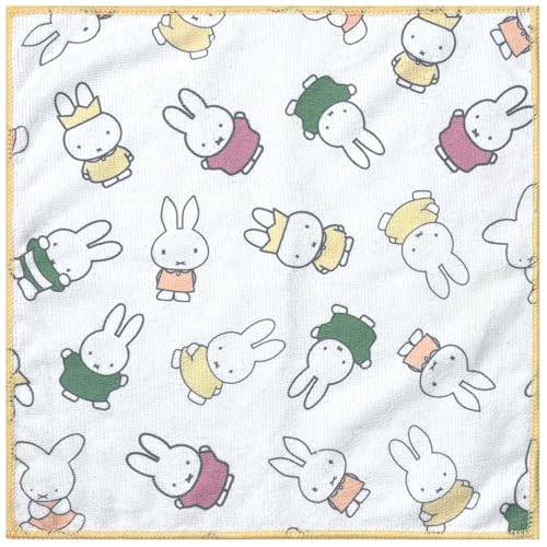 オカトー miffy ミッフィー 【70周年限定デザイン】 マイクロファイバー ふきん 3枚入 吸水 抗菌・防臭加工 30×30cm 送料無料