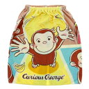 丸眞 60cm丈 巻きタオル おさるのジョージ バナナキャッチ 制菌加工 紫外線遮蔽加工 男の子 女の子 4765039800 送料無料