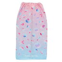 丸眞 100cm丈 巻きタオル SUN HEART クリアーシェル 制菌加工 紫外線遮蔽加工 女の子 0625023400 送料無料