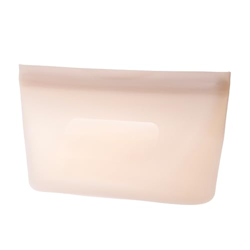 貝印 KAI シリコーン 保存バック 自立型 保存袋 保存容器 450ml 電子レンジ 湯せん 冷凍 冷蔵 食洗機対応 ベージュグレー 送料無料