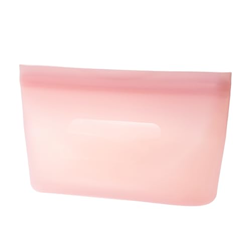 貝印 KAI シリコーン 保存バック 自立型 保存袋 保存容器 450ml 電子レンジ 湯せん 冷凍 冷蔵 食洗機対応 オールドラズベリ 送料無料