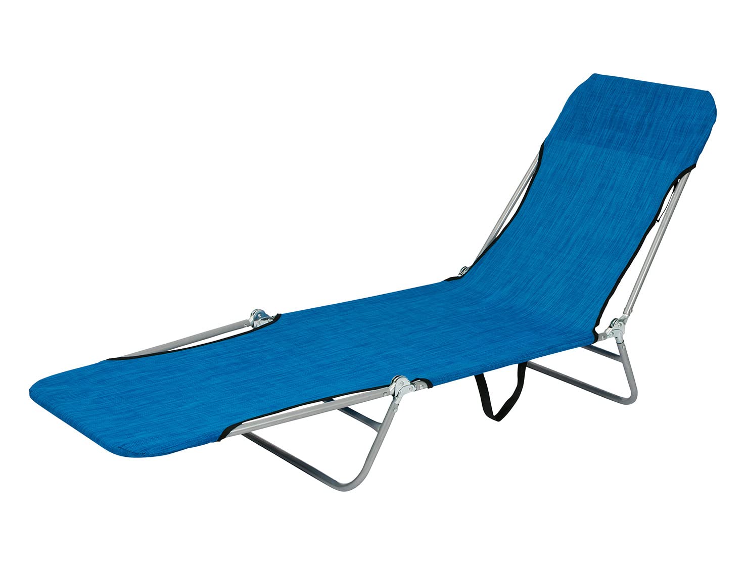 コーポレーション 【ビーチ・プール・バルコニー】 デニムブルー 182×55×25cm ラウンジベッドデニムブルー LB19-180(DMBL)