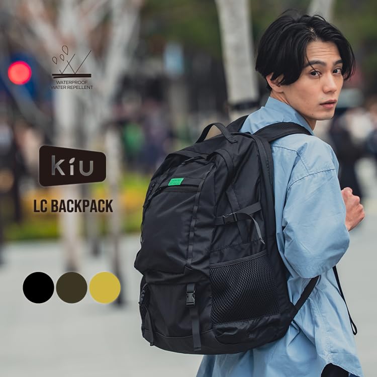 キウ バックパック LC BACKPACK 防水 撥水 防災 大容量 リュック PCポケット PC収納 ナイロン 通勤 通学 おしゃれ カジュアル [2]