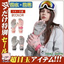スキー スノーボード グローブ 手袋 メンズ レディース 防寒 防水 防風 ウィンタースポーツ 防水 保温 暖かい おしゃれ 寒さ対策