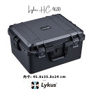 【スーパーSALE限定 最大2,000円割引券 P倍増】Lykus HC-4630 防水防塵 プロテクターケース 格子状カットスポンジ内蔵 内寸:45.8x35.8x24cm ミラーレス カメラ プロジェクター パソコン ピストル ドローン レンズ タブレット インカム 適用 耐衝撃 密閉性 SGS認証 IP67級