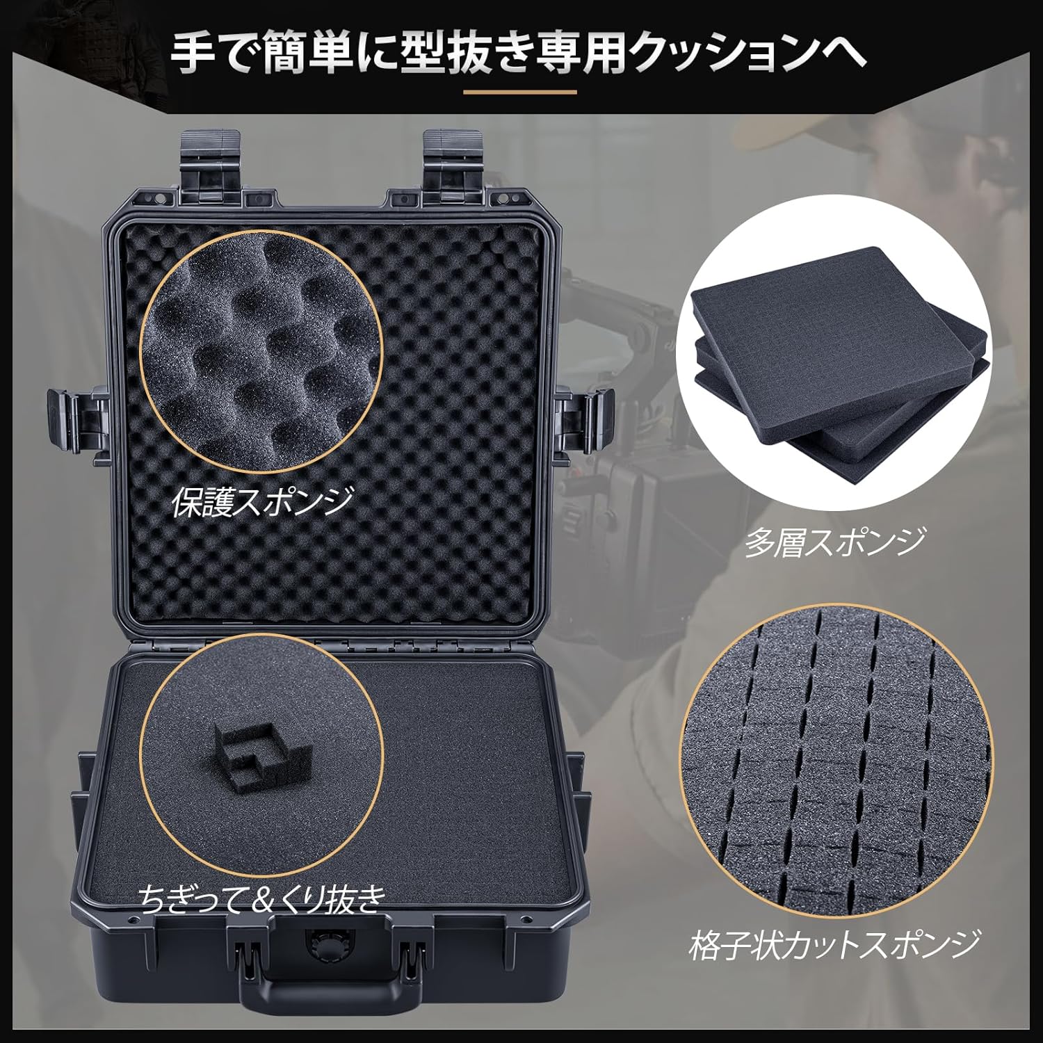 【マラソン限定 最大2千円OFFクーポン P倍増】Lykus HC-3610 防水防塵 プロテクタ...