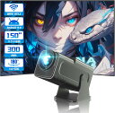 プロジェクター 小型 家庭用 4K対応 天井投影 210°回転 内蔵プログラム Netflix/YouTube Android TV 1080P ホームシアター...