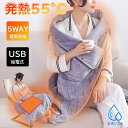 電気毛布 掛け敷き 75x120cm/100x140cm 着れる 着る毛布 電熱ベスト 丸洗い可能 1人掛け 電気ひざ掛け 膝掛け 電気ブランケット 給電式 湯たんぽ フランネル ふわふわ 柔らかい リビング オフィス キャンプ 寒さ対策グッズ 冷え対策 屋外作業 節電 持ち運びやすい PSE認証済