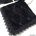 【 再入荷しました! メール便可 】ばら刺繍入り黒の タオル ハンカチ ブラック フォーマル 黒 sr01b 黒いハンカチ 葬儀 お葬式 黒一色 ばら 薔薇 バ...