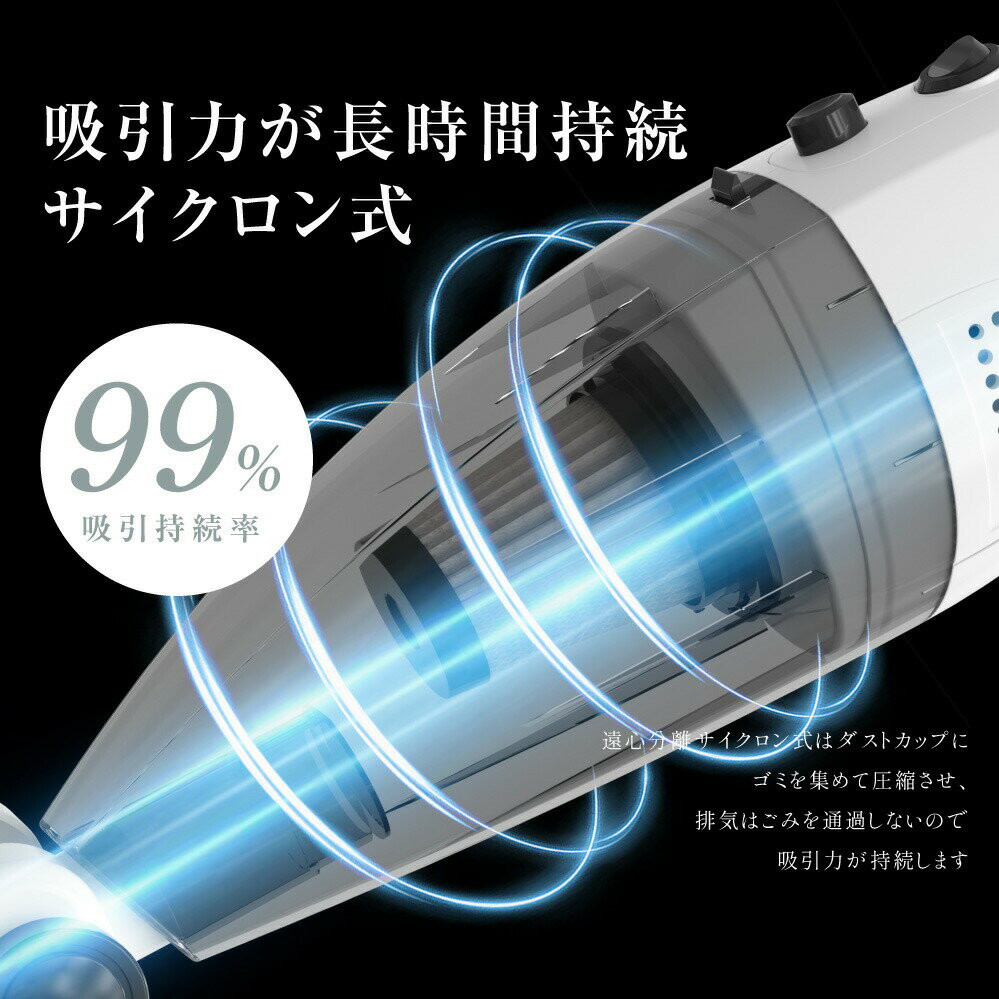 ★マラソン期間限定 全品対象MAX60%OFF配布中★ 掃除機 PURETE+ サイクロン 2WAY ハ...