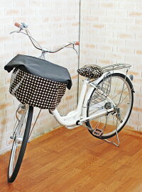 【ネコポスOK♪】自転車のワンポイントに!ラミネートサドルカバー