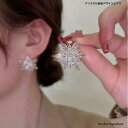 クリスタル結晶デザインピアス 送料無料 プレゼント 彼女 女性 誕生日 クリスマス 大人 浴衣 祭り 入学式 入園式 卒業式 華やか パーティー おしゃれ 結婚式 2次会 謝恩会 ギフト キラキラ ポイント消化