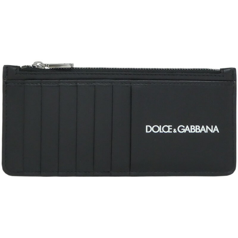 Ｄ＆Ｇ 財布（メンズ） ドルチェ＆ガッバーナ カードケース コインケース ロング クレジットカードホルダー カーフスキン DOLCE＆GABBANA BP2172 AA062 HNI43 NERO ブラック ドルガバ【ギフト ラッピング無料】【楽ギフ_包装】【新品 新作 未使用 正規品】