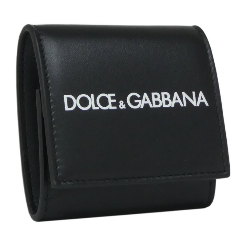 ドルチェ&ガッバーナ コインケース 小銭入れ DOLCE＆GABBANA BP2521 AA062 HN143 カーフスキン プリントロゴ NERO ブラック メンズ