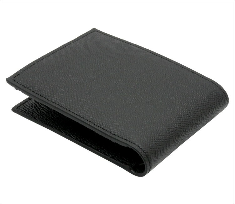 ドルチェ&ガッバーナ DOLCE&GABBANA ウォレット カーフスキン ロゴプレート BP3102AG21980999 ドルガバ 二つ折り コンパクトウォレット 小銭入れ付財布 ブラック メンズ 【新品 新作 未使用 正規品】