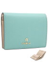 【2024年春夏新作】 フルラ Furla Camelia 2つ折りウォレット S ZEFIRO+BALLERINA グリーン系 WP00304_ARE000_1007_2718S カメリア 二つ折りコンパクト財布 S レディース 【新品 新作 未使用 正規品】