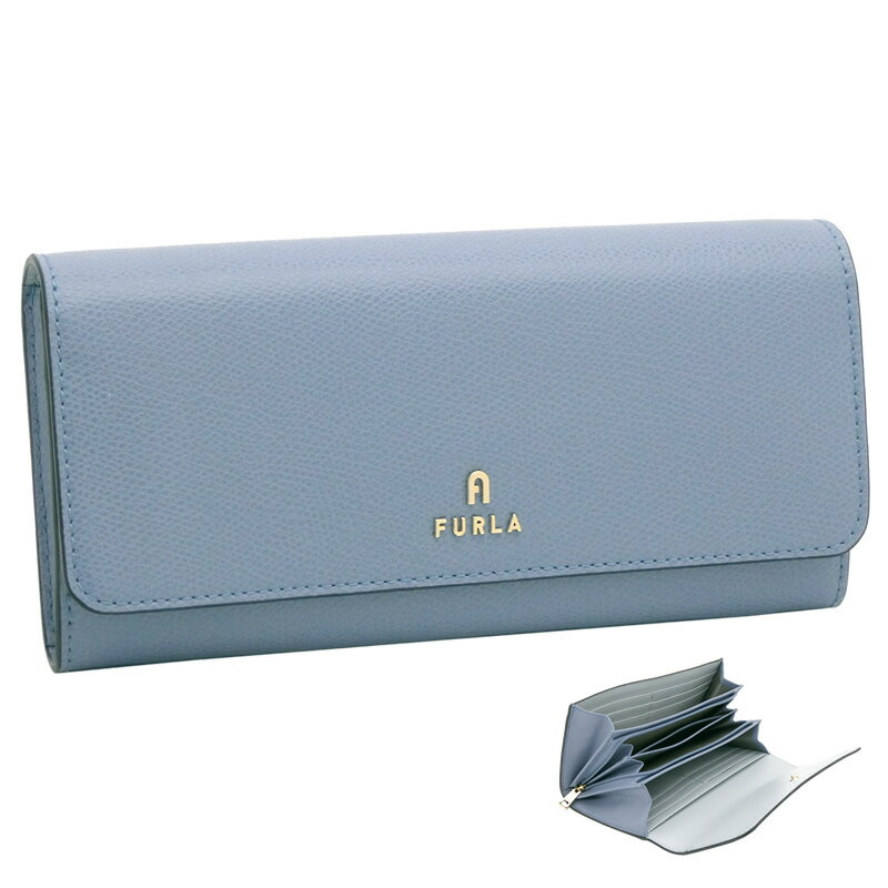  フルラ Furla Camelia カメリア コンチネンタルウォレット Celestial+Artemisia Int. ブルー系 WP00317_ARE000_1007_2506S 二つ折り長財布 小銭入れ付 レディース 