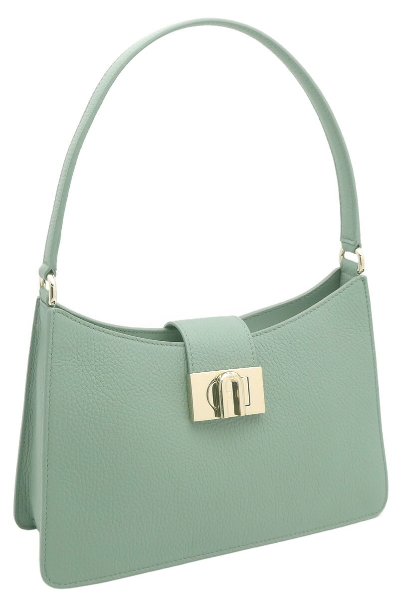 【2024年春夏 新作】 フルラ Furla 1927 ショルダーバッグ M Mineral Green グリーン WB01154_HSF000_1007_1996S 1927 ホーボーバッグ レディース 【新品 新作 未使用 正規品】