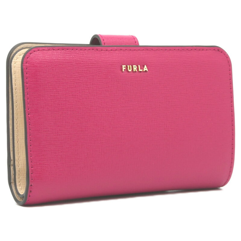 フルラ FURLA BABYLON コンパクト財布 M BUBBLE+BALLERINA i パープルレッド系 PCX9UNO_B30000_1007_0248S バビロン 二つ折り コンパクトウォレット レディース 【ギフト ラッピング無料】【楽ギフ_包装】【新品 新作 未使用 正規品】