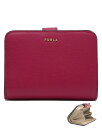 フルラ FURLA BABYLON コンパクト財布 S BUBBLE+BALLERINA i パープルレッド系 PCY0UNO_B30000_1007_0248S バビロン 二つ折 ミニ財布 レディース 【ギフト ラッピング無料】【楽ギフ_包装】【新品 新作 未使用 正規品】