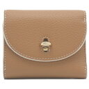 フルラ FURLA NET コンパクト財布 S MIELE+PERGAMENA ライトブラウン系 WP00076_HSF000_1007_0254S ネット 超コンパクト 手のひらサイズ 三つ折りミニ財布 レディース 【新品 新作 未使用 正規品】