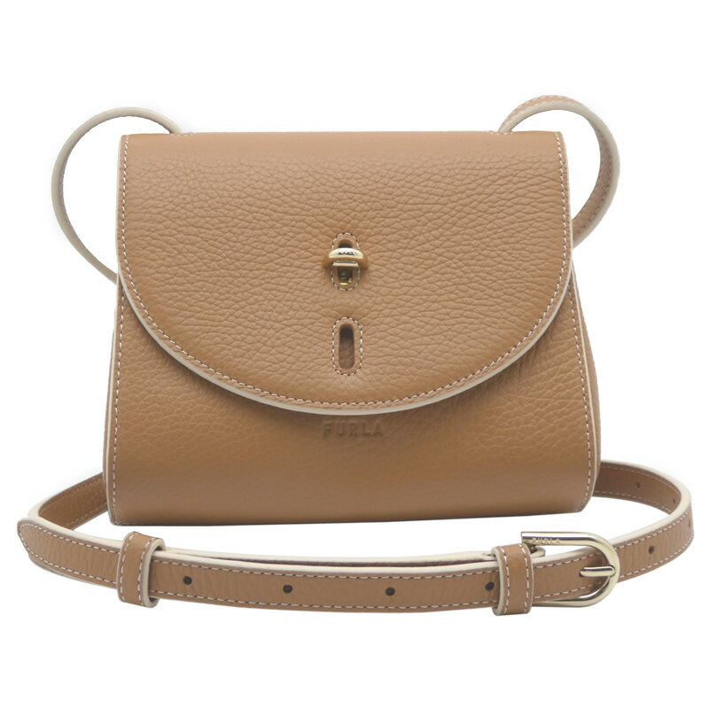 フルラ FURLA NET MINI クロスボディ ミニ MIELE+PERGAMENA ライトブラウン系 WE00073_HSF000_1007_0254S ネット ミニバッグ ベルトバッグ レディース 【新品 新作 未使用 正規品】