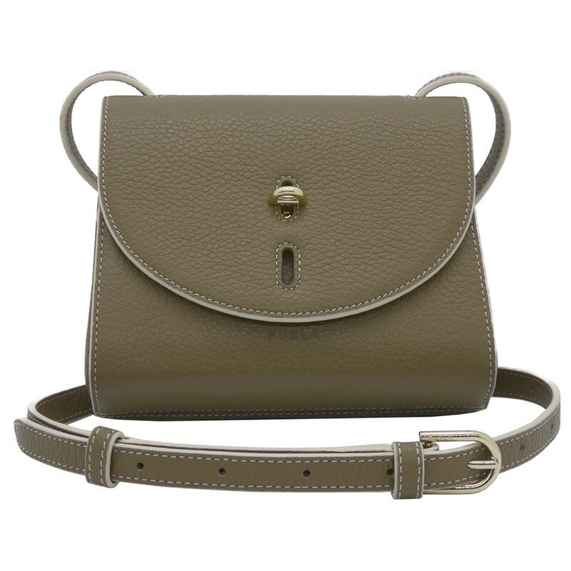 フルラ FURLA NET MINI クロスボディ ミニ FANGO+PERGAMENA カーキブラウン系 WE00073_HSF000_1007_0253S ネット ミニバッグ ベルトバッグ レディース 【新品 新作 未使用 正規品】