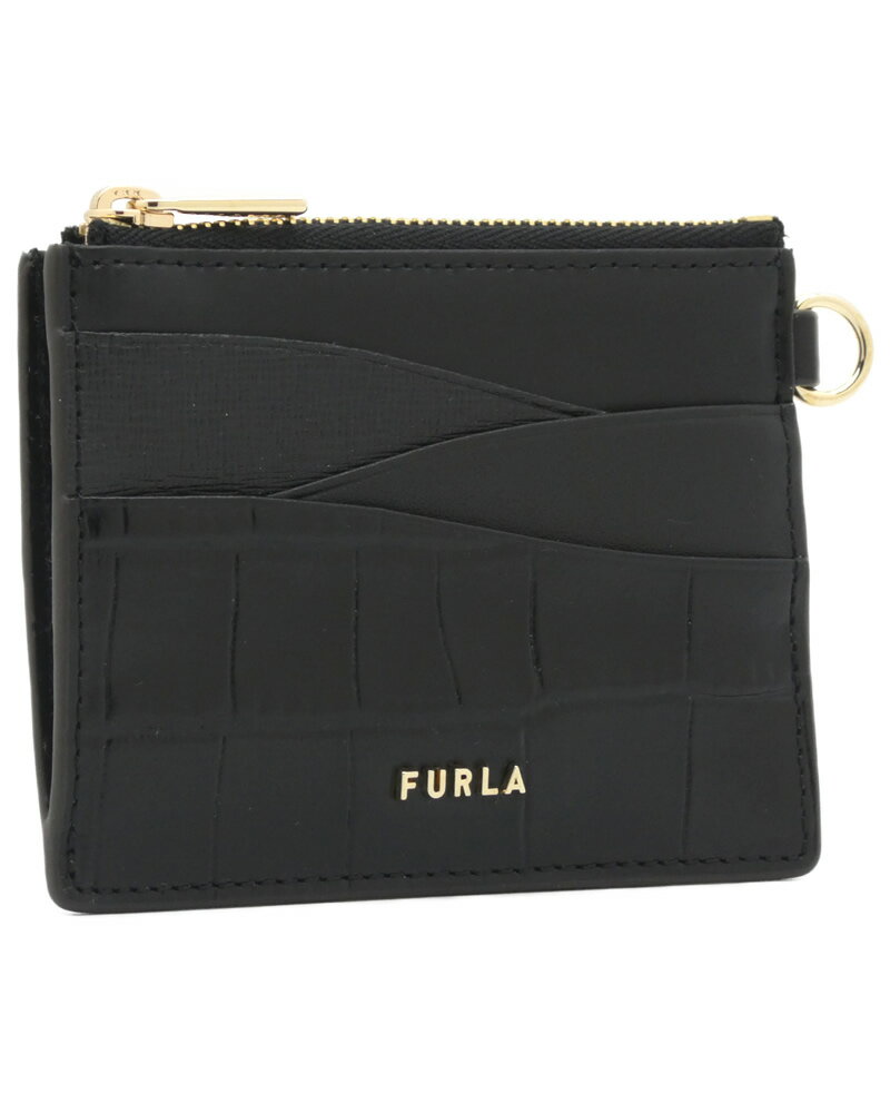 フルラ 小銭入れ レディース フルラ FURLA ARMONIA カードケース NERO ブラック WP00027_AX0391_1007_O6000 アルモニア カードケース コインケース 小銭入れ付 レディース 【新品 新作 未使用 正規品】