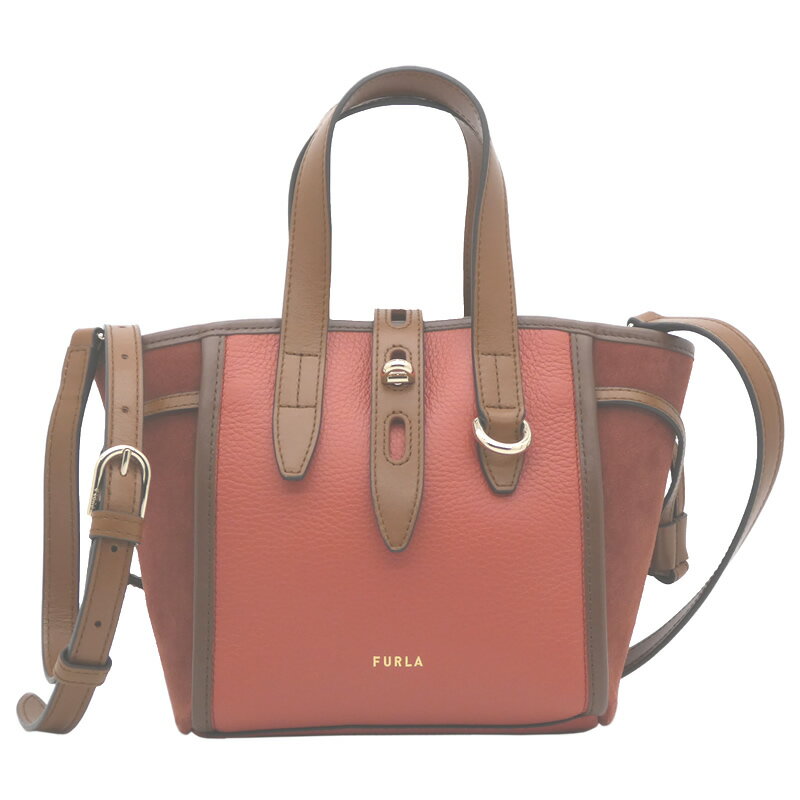 フルラ FURLA NET トート ミニ TONI CANNELLA シナモンブラウン BASRFUA_BX1208_1007_1573S ネット 2WAY ハンドバッグ レディース 【新品 新作 未使用 正規品】