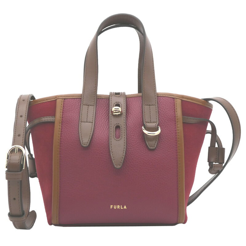 フルラ FURLA NET トート ミニ TONI CILIEGIA ダークレッド BASRFUA_BX1208_1007_T6G00 ネット 2WAY ハンドバッグ レディース 