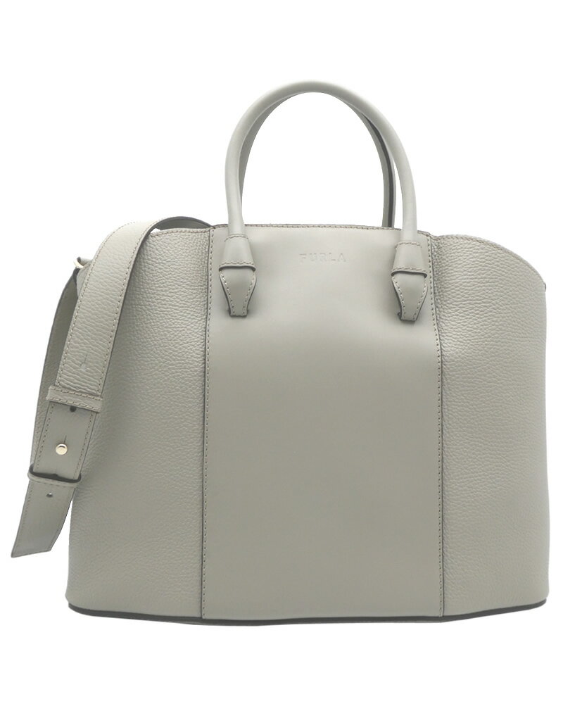 フルラ FURLA MIASTELLAトートバッグ L MARMO c グレー系 WB00333_BX0053_1007_M7Y00 ミアステラ ラージ ショッピングバッグ A4対応 レディース 【新品 新作 未使用 正規品】