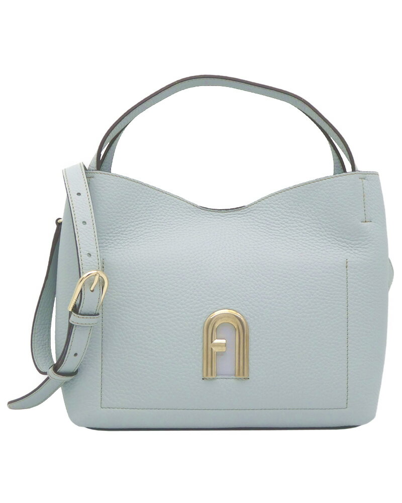 フルラ FURLA PRIMULAショルダーバッグ S ARTEMISIA ライトグレーブルー系 WB00507_BX0041_9036_AR300 プリムラ スモール ホーボーバッグ レディース 【新品 新作 未使用 正規品】