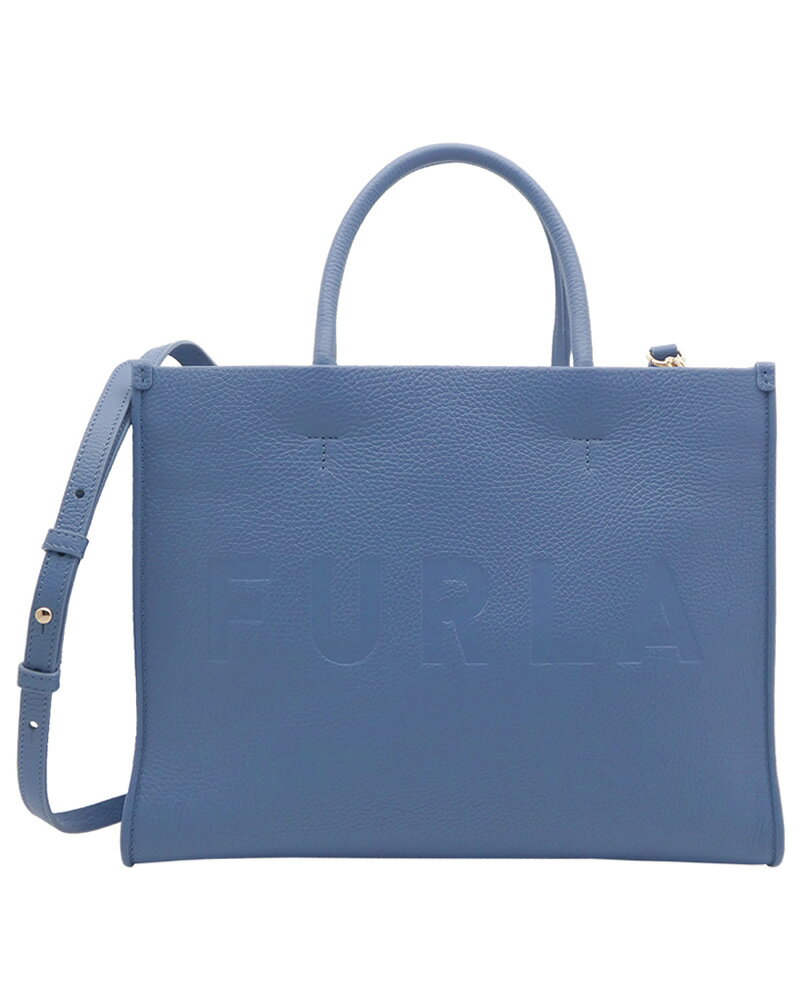 フルラ FURLA WONDERFURLA トート M ONDA ブルー WB00842_BX1442_1007_1246S 2WAY ショッピングバッグ レディース 【新品 新作 未使用 正規品】