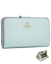 フルラ FURLA CAMELIA コンパクト財布 M MINTY MARSHMALLOW int. ライトブルー系 WP00314_ARE000_1007_1870S カメリア 二つ折りコンパクト財布 レディース 【新品 新作 未使用 正規品】