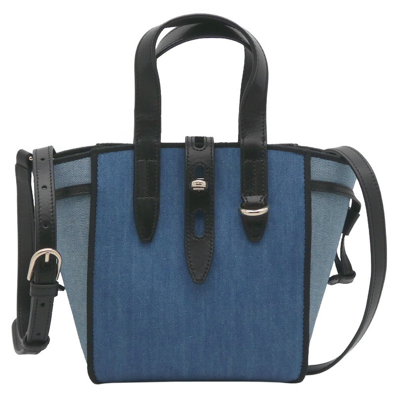 フルラ FURLA NET トート ミニ TONI BLU DENIM デニムブルー BASRFUA_BX1661_1007_TDE00 ネット 2WAY ハンドバッグ レディース 【新品 新作 未使用 正規品】