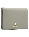 フルラ FURLA CAMELIA コンパクト財布 S MARMO c グレー系 WP00304_ARE000_1007_M7Y00 カメリア 2つ折りウォレット Sサイズ レディース 