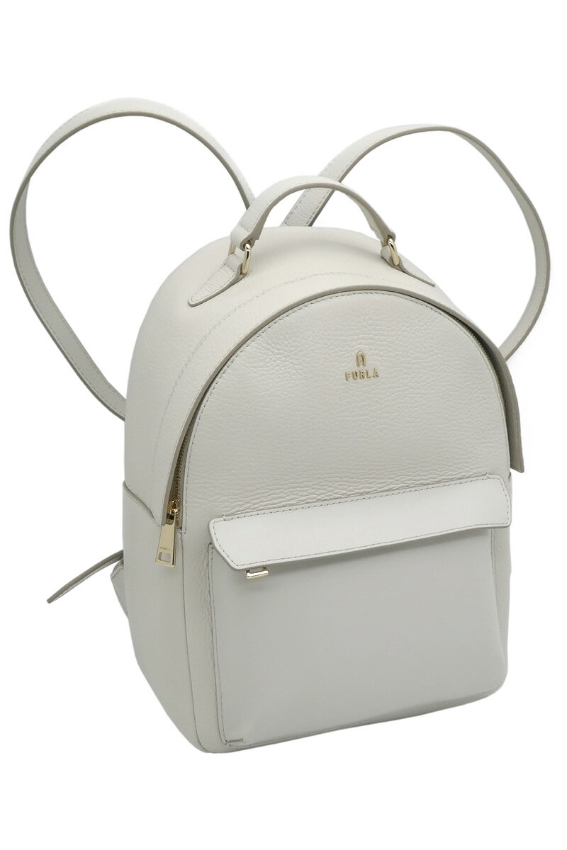 フルラ FURLA FAVOLA バックパック S MARSHMALLOW オフホワイト WB00897_BX0176_1007_1704S ファーヴォラ リュックサック レディース 【新品 新作 未使用 正規品】