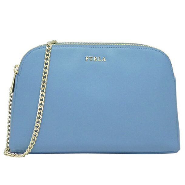 フルラ ギフト 【ギフト ラッピング無料】フルラ カプリッチョ クロスボディ EL73 FURLA 963883 CAPRICCIO XL CROSSBODY POUCH VERONICA e ライトブルー BBE レディース ショルダー バッグ 【楽ギフ_包装】【新品 新作 未使用 正規品】