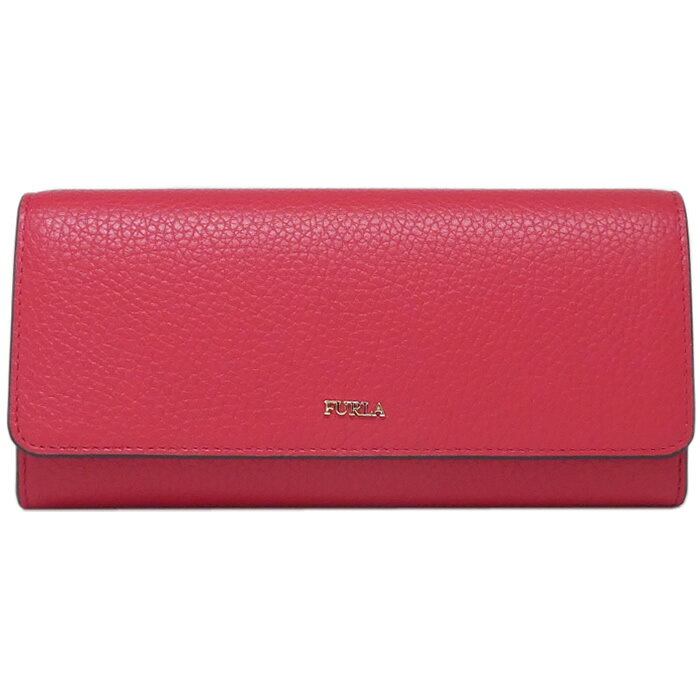 フルラ FURLA バビロン2つ折り 長財布 バイフォールド ウォレット PU02 HSF TJ9 1046209 BABYLON XL BI-FOLD FRAGOLA h レッド レディース【ギフト ラッピング無料】【楽ギフ_包装】【新品 新作 未使用 正規品】