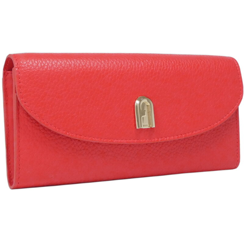 フルラ FURLA スリーク 長財布 バイフォールド ウォレット PCM9ABR_HSF000_1007_09A00 1056230 SLEEK XL BI-FOLD FUOCO h オレンジレッド レディース【ギフト ラッピング無料】【楽ギフ_包装】【新品 新作 未使用 正規品】