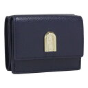 フルラ FURLA 1927 スモール 財布 トライフォールド ウォレット PCW5 ARE 07A 1056757 1927 S TRI-FOLD OCEANO h ダークブルー レディース ミニ 手のひらサイズ【ギフト ラッピング無料】【楽ギフ_包装】【新品 新作 未使用 正規品】