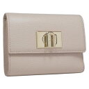 フルラ FURLA 1927 三つ折り 財布 コンパクト ウォレット PCW4ACO_ARE000_1007_B4L00 M COMPACT WALLET BALLERINA i ピンクベージュ系 レディース スモール【楽ギフ_包装】【新品 新作 未使用 正規品】