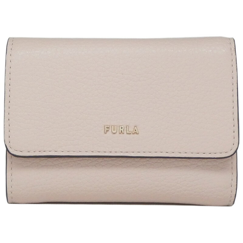 フルラ ギフト フルラ FURLA バビロン スモールウォレット三つ折 財布 PCZ0UNO_HSF000_1007_B4L00 BABYLON S COMPACT WALLET BALLERINA i ピンクベージュ系 レディース【ギフト ラッピング無料】【楽ギフ_包装】【新品 新作 未使用 正規品】