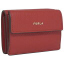 フルラ ミニ財布 レディース FURLA フルラバビロン スモールウォレット ミニ財布 PCY9UNO_HSF000_1007_0015S BABYLON S COMPACT WALLET CHILI OIL レッドオレンジ レディース 超コンパクト 手のひらサイズ【楽ギフ_包装】【新品 新作 未使用 正規品】