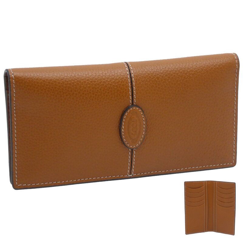 トッズTOD'SレザーウォレットX...