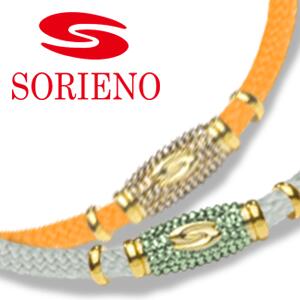 SORIENO NEW(ソリエノ) ネックレス(ゴールド) スポーツネックレス 健康 ネックレス パフォーマンスアップ 肩こり 疲労回復 抗菌防臭効果 超撥水加...