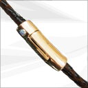 SORIENO(ソリエノ)αLeather Touch ネックレス(Sシリーズ ピンクゴールド) スポーツネックレス 健康 ネックレス